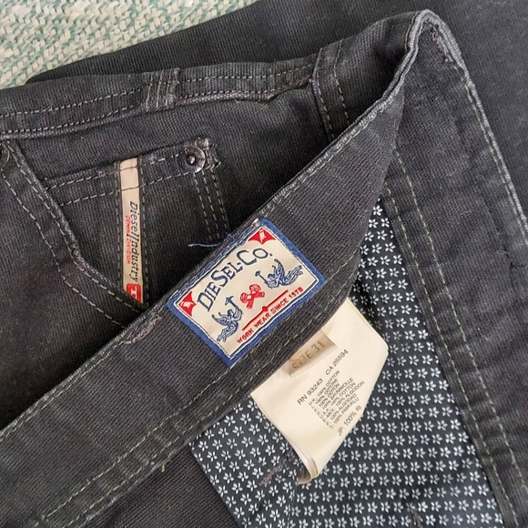 Diesel Krooley-A Regular Slim-Carrot 00NXY Jeans, 31, black - Picture 11 of 13